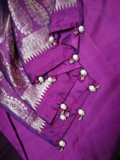 Saree Kuchu Designs For Pattu Sarees