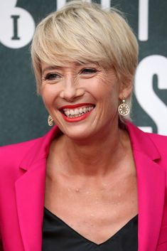 Boodles Jewellery, Circus Earrings, Camila Cabello Hair, Meyerowitz Stories, Short Hairstyles Fine, London Film, Cool Short Hairstyles, Emma Thompson, Peinados Recogidos