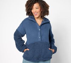 Embrace the warm and fuzzy feel of this sherpa jacket all throughout the winter months. It's the perfect pullover to keep you cozy when it's cold outside. From Koolaburra by UGG. Sherpa Hoodie For Winter Cold Weather, Ugg Fit, Cozy Sherpa Hoodie With Long Sleeves, Sherpa Long Sleeve Outerwear, Womens Uggs Koolaburra.com, Lightinthebox Woman’s Sherpa Sweatshirt, Koolaburra By Ugg, Sherpa Pullover, Open Cardigan Sweater