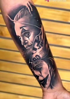 Big Tattoo Ideas, Tattoos For Guys Arm, Gray Tattoo, Small Tattoos For Guys, Aesthetic Tattoo, Grey Tattoo, Half Sleeve Tattoo, Popular Tattoos, Sleeve Tattoo