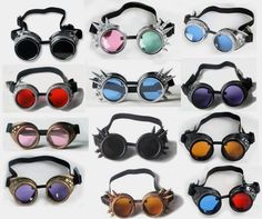 Rave Cosplay, Funky Glasses, Steampunk Goggles, Steampunk Accessories, Great Men, Costume Hats, Cosplay Outfits, Character Outfits