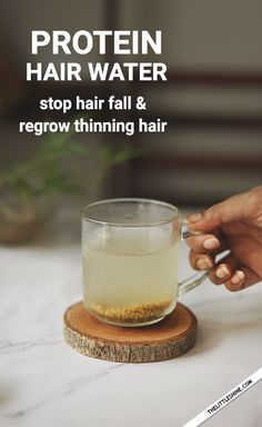 6 best drinks to boost hair growth and stop hair fall - The Little Shine Fenugreek Water Benefits, Hair Growth Water, Fenugreek Water, Regrow Thinning Hair, Fenugreek Oil, Protein Hair, Methi Seeds, Natural Hair Conditioner