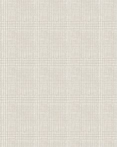 a white and beige wallpaper with small squares on the top, in an irregular pattern