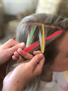 Hair How To: How to French Braid (for dummies) • Amy Of All Trades French Braided Bangs, Dutch Braid Ponytail, Ponytail Ideas, Braided Top Knots, Braid Ponytail