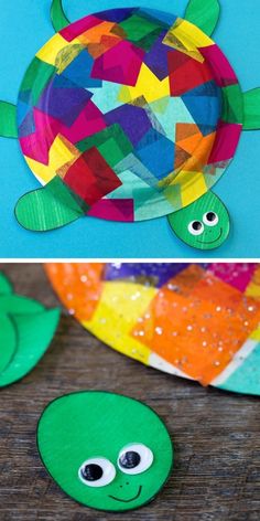 paper plate turtle craft for kids to make