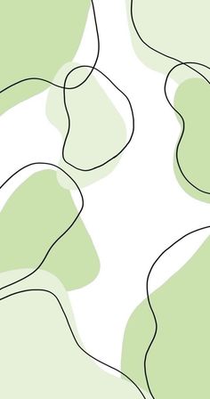 an abstract green and white background with lines in the shape of hills, trees, and mountains