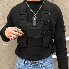 Nylon Vest Outdoor Shoulder Bag, Chest Rig Bag Hip Hop Streetwear Functional Waist Pack, Adjustable Pockets Waistcoat

👉 item link: https://temu.to/k/evu1ecz6sgf Vest Streetwear, Mode Hip Hop, New Style Tops, Vintage Mini Dresses, Chest Rig, Hip Hop Streetwear, Mini Dress Casual, Dress Shirts For Women, Turtle Neck Dress