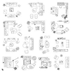 Cad Living Room Setups Top View PNG - Toffu Co Living Room Top View, Living Room Floor Plans, Interior Design Template, Sims 4 House Plans, Plans Architecture, Living Room Setup, Interior Design Sketches, Casas The Sims 4, Sims Building