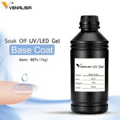 Venalisa™ 1kg soak-off UV LED Base Coat for nail art professionals and nail salons. 1kg Base Coat bottle will save you a lot of money because it contains gels which is almost the same as 120 bottle 5ml bottles. We always recommend nail art professionals and nail salons to buy gels in kg/liter amount. . . #nail #nails #nailpolish #nailart #nailsdid #nails2inspire #prettynails #nailgelpolish #nailgelart #venalisanailgel #venalisa #venalisanails #venalisanailgelpolish #venalisagelpolish⁠ Best Primer, White Jar, Uv Lamp, Base Coat, Raw Material, Uv Gel, Uv Led