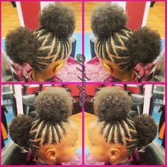 Cabello Afro Natural, Girls Hairstyles Braids