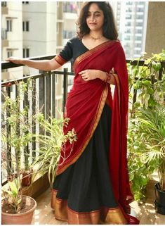 South Indian Fashion, Wedding Kerala, भारतीय दुल्हन संबंधी, डिजाइनर कपड़े, Red Lehenga Choli, Saree Traditional, Silk Lehenga Choli