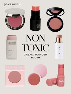 Clean Blush Makeup, Clean Makeup Products, Non Toxic Makeup Brands, Nontoxic Beauty, Makeup Accesories, Clean Makeup, Luxury Makeup