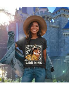 Hakuna Matata Nostalgia Tee: Roar Back in Style with our Retro Lion Ki – Oopsie Daisy Feel The Rhythm, The Pride, The Lion King, Daughter Love, The Lion, Retro Vibe, Lion King