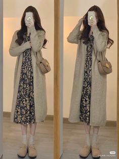 Douyin Fashion, Clothing Ideas, Ulzzang Girl, Casual Style, Duster Coat, Dress Up, Quick Saves, Clothes