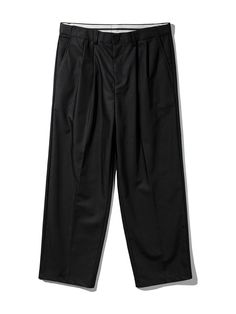 Color : BlackCountry of Origin : China Black Pleated Pants For Work, Black Straight-leg Pleated Pants, Black Straight Leg Pleated Pants, Black Pleated Straight-leg Pants, Black Pleated Straight Leg Pants, Classic Black Pleated Pants, Black Pleated Tapered Leg Pants, Black Pleated Bottoms For Business Casual, Tailored Black Pleated Pants