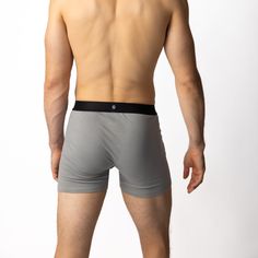 Expect more from your drawers with the Denman Classic grey boxer brief. Designed for everyday comfort, our ultra-soft modal blend fabric will keep you cool dry and comfortable whatever you are doing. 91% Modal, 9% Elastane.  Made from an ultra-soft modal blend Added elastane fibre for stretch and shape retention Moisture wicking and breathable fabric Flat seam construction for a premium quality finish Ergonomic front pouch for perfect support Knitted waistband with stitch-less back bond 5" inseam length 91% Modal, 9% Elastane.  For best care results, we recommend washing our premium modal boxer briefs inside out, in cold water, with similar colors, to maximize durability. Avoid tumble dry cleaning, ironing or bleaching. Animal Print Party, Knit Loungewear, Stocking Fillers For Him, Corporate Chic, Stocking Fillers For Her, Holiday Party Outfit, Dress Socks, Boxer Briefs, Independent Designers Fashion