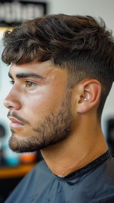 27 Low Taper Fade Haircuts for Today's Man No Part Mens Haircut, Good Hairstyle For Men, Short Guy Haircuts Fade, Messy Ivy League Haircut, Mens French Crop Haircut, Low Taper Fade With Beard, Low Taper French Crop, Men’s Haircut Low Fade, Textured Fringe With Low Taper