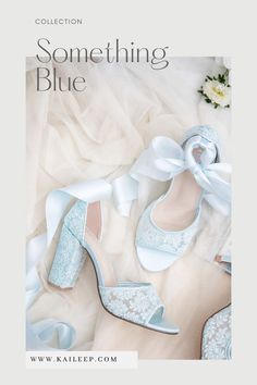 Blue Bridal Shoes Summer Lace Wedding Shoes, Summer Wedding Shoes With Lace, Summer Evening Wedding Shoes With Lace, Summer Evening Wedding Shoes In Lace, Summer Lace Heels With Block Heel, Summer Lace Block Heel Heels, Evening Open Toe Lace Sandals, Party Lace Block Heels, Summer Evening Lace Sandals