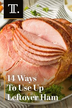 If your post-holiday meals up until now have featured days of uninspiring ham sandwiches, we have good news for you. Herbed Butter For Turkey, Ham Slices Recipes, Recipes With Cooked Ham, Leftover Ham Casserole, Giblet Gravy Recipe, Meat Lovers Recipes, Ham Leftovers, Giblet Gravy, Stuff Storage