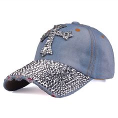 Inspired by cyber Y2K, this baseball cap decorated with rhinestones will take your selfie game to another level. Casual Rhinestone Cap, Casual Cap With Rhinestones, Trendy Rhinestone Baseball Cap, Trendy Rhinestone Cap, Casual Rhinestone Snapback Hat, Trendy Rhinestone Snapback Baseball Cap, Trendy Rhinestone Adjustable Baseball Cap, Trendy Snapback Baseball Cap With Rhinestones, Trendy Rhinestone-embellished Cap