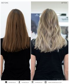 From Dark to Light Sand Beige Blonde Hair Transformation from Hair by Salah. . . #beigeblonde #lightsandbeige#lightblonde #lightblondehair #beige #beigehair #beigebalayage #balayage #blondebalayage #blondehighlights #blondebeige #blondehair #blonde #brunettetoblonde Dark To Blonde Hair Transformation, Dark To Blonde Hair, Dark To Light Hair Transformation, Dark To Light Hair, Blonde Hair Transformation, Lighten Hair, Women In Dubai, Beige Blonde Hair, Beige Blond