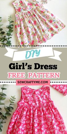 Get ready to sew up a delightful girls' dress with our free classic style yoke pattern! This timeless design is perfect for little ones aged 2 and up. It's the same charming pattern that many have loved, and now it's available for older kids too. No need to worry about costs – it's a free pattern for ages 2 to 6 years. We've made it easy with step-by-step instructions and a handy bodice template. Whether you're a seasoned sewer or just starting out, this pattern is designed for simplicity and grace. Easy Girls Dress, Girls Dresses Diy, Sewing To Sell