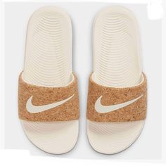 Nike Kawa Slide Se Size 7y (Youth) Xlb Nike Slide Sandals, Pink And Black Nikes, Nike Flip Flops, Nike Sandals, Baby Nike, Nice Sandals, Nike Waffle, Nike Air Presto, Huarache Run