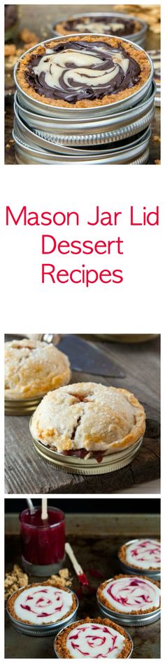 the pies are ready to be baked in the oven, and then served with raspberry preserves