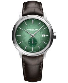 in stock Timeless Green Watch For Business, Timeless Green Watches For Business, Timeless Green Business Watch, Elegant Green Chronometer Watch, Luxury Green Watch For Business, Elegant Green Business Watch, Timeless Green Watch Accessories For Business, Green Business Chronometer Watch, Luxury Green Watch With Leather Strap