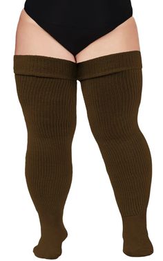 Colorful: CoffeeFeatures: 60% Acrylic Yarn, 25% Stretch Yarn, 15% Polyester, keep warm, keep fashion.Three Wear Ways: Thigh High Socks , Over the Knee Socks, Slouch SocksAdjustable closureMachine washable in cold water onlyOne Size: US 6.5 - 10Packing List:1*pair of Plus Size Thigh High Socks1* pair of Garter Belts Brown Stretch Socks For Winter, Brown Knee-high Socks For Winter, Fitted Brown Winter Socks, Brown Socks For Fall Stocking Stuffer, Warm Brown Socks For Fall, Brown Winter Socks, Comfortable Thigh-high Stockings For Fall, Casual Brown Knee-high Socks For Fall, Brown Ribbed Winter Socks