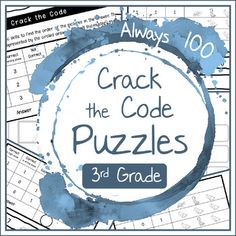 Perfect for GATE, Gifted and Talented, or early finishers,  this enrichment activity asks students to use deductive logic to crack a 3 picture code by following clues.  Self correcting and low prep, this set of worksheets is a perfect content-based activity when you need something quick, fun, and challenging. Even the self-correcting mechanism is a math puzzle, requiring students to add all of the answers from all 5 worksheets.Each worksheet includes two puzzles and a mystery number.Crack the Code puzzles are the most difficult puzzles in the Deductive Detective  series. The object of Crack the Code puzzles is to use clues to deduce a 3 picture code. Each puzzle has 3 clues, and each clue has 4 parts:A set of 3 pictures.A column Correct in the right place tells students how many of those p Code Puzzles, Gifted And Talented, Difficult Puzzles, Logic Puzzle, 3 Picture, Detective Series, Enrichment Activities, Logic Puzzles, Picture Puzzles