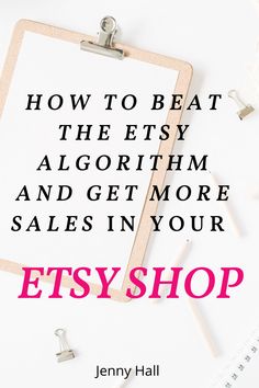 How to BEAT The ETSY Algorithm and get more Sales in your ETSY Shop Etsy Algorithm, Learn Marketing, Etsy Promotion, Social Media Marketing Content