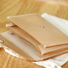 100% Hand-stitched Vegetable Tanned Leather Wallet/ Card | Etsy Beige Leather Wallet With Interior Card Slots, Beige Leather Coin Purse With Coin Pocket, Leather Beige Coin Purse, Vegetable-tanned Trifold Wallet For Daily Use, Vegetable-tanned Leather Wallet For Daily Use, Daily Use Vegetable-tanned Trifold Wallet, Daily Use Vegetable-tanned Leather Wallet, Classic Vegetable-tanned Wallets For Daily Use, Vegetable-tanned Leather Wallet