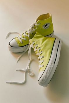 Converse Chuck Taylor All Star Canvas Platform High Top Sneaker | Urban Outfitters Hype Shoes, Star Sneakers