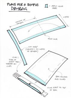 the plans for a simple bed frame are shown in blue and white ink on paper