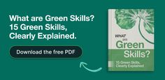 what are green skills? 15 green skills, clearly explaining how to use the free pdf