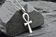 Ankh Cross Pendant made of Solid 925 Sterling Silver ☞ made to last.Matching Ring & Earrings - please ask meDetails:• Hammered Cross Pendant• Dimensions: Pendant Height 36mm, Width 17mm• Free Complimentary Chain• Solid 925 Sterling SilverSKU P-01302 Nickel-free Sterling Silver Pendant Jewelry, Symbolic Gemstone Jewelry For Formal Occasions, Sterling Silver Cross Fine Jewelry, Fine Jewelry Sterling Silver Cross, Nickel Free Sterling Silver Jewelry For Formal Occasions, Nickel-free Sterling Silver Formal Jewelry, Nickel-free Sterling Silver Jewelry For Formal Occasions, Symbolic Silver Dangle Jewelry, Symbolic Sterling Silver Jewelry With Polished Finish