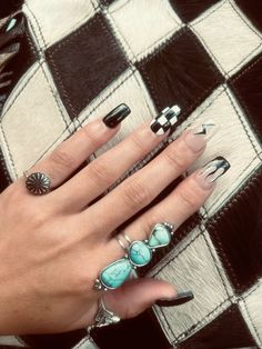 Barbed Wire French Tip Nails, New Nail Designs, Tip Nails, Barbed Wire, Cute Nail Designs