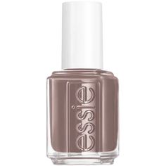 a sleek granite gray. Essie Chinchilly, Gray Nail Polish, Essie Base Coat, Essie Top Coat, Gray Nail, Essie Colors, Grey Nail Polish, True Summer, Gray Nails