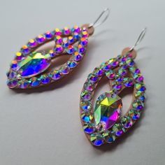 New collection of earrings! High quality of material, very shiny glass crystals, hold tight to your ears while dancing! Earrings catalog https://etsy.me/3IE3rZJ Necklace catalog https://etsy.me/3YM2jZO My profile on Linktree https://bit.ly/3JRVHEF Handmade Iridescent Crystal Earrings For Party, Iridescent Crystal Earrings For Party, Handmade Iridescent Earrings For Party, Handmade Crystal Earrings For Party, Handmade Teardrop Crystal Earrings For Party, Teardrop Bling Crystal Earrings For Party, Dance Earrings, Earring Crafts, Ballroom Dance