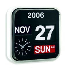 an analog clock showing the time on november 29, 2009 is now 29 minutes after noon