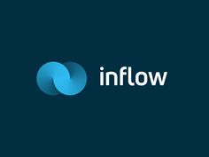 the inflow logo on a dark background