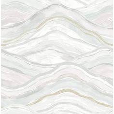 a white marble wallpaper with wavy lines