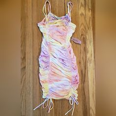 Nwt Haute Monde Tie Dye Ruched Bodycon Dress, Size M Smoke Free Home Pink Mesh Dress, Front Zipper Dress, Faded Black Jeans, Black Sheer Dress, Midi Pencil Dress, Balloon Sleeve Dress, Tie Dye Maxi Dresses, Tie Dye Maxi, Ruched Bodycon Dress