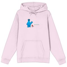 Feed your need for childhood memories with this men's Sesame Street Cookie Monster hoodie. Feed your need for childhood memories with this men's Sesame Street Cookie Monster hoodie. FEATURES Drawstring hood Long sleevesFABRIC & CARE Cotton, polyester Machine wash Imported Size: L. Color: Pink. Gender: male. Age Group: adult. Pattern: Graphic. Monster Hoodie, Sesame Street Cookies, Pink Cookies, Sesame Street Cookie Monster, Hoodie Xxl, Wish You Were Here, Wish You Are Here, Cookie Monster, Pattern Graphic