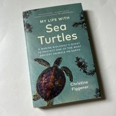 a book with an image of a turtle on it