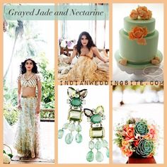 a collage of pictures with flowers, jewelry and cakes on it's sides