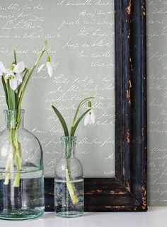 Noteworthy Wallpaper from the Magnolia Home Collection by Joanna Gaines for York Wallcoverings Joanna Gaines Wallpaper, Wallpaper Magnolia, Novelty Wallpaper, Magnolia Wallpaper, Stripped Wallpaper, Eco Decor, Mobile Home Decorating, York Wallpaper, Asian Paints