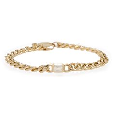 Zoë Chicco – Zoe Chicco 14kt Emerald Cut Diamond Curb Chain Bracelet Modern Cuban Link Jewelry, Everyday Diamond Link Jewelry, Modern 14k Gold Cuban Link Jewelry, Fine Jewelry White Gold Curb Chain, Classic Emerald Cut Jubilee Bracelet, Modern 14k Gold Chain Link Jewelry, Elegant Cuban Link Jewelry For Everyday, Elegant Everyday Cuban Link Jewelry, 14k White Gold Jewelry With Curb Chain