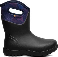 With their seamless construction  the Bogs Neo-Classic Mid women's insulated rain boots are lightweight while keeping their tough status for warm  dry feet in cold and wet weather. Womens Bogs, Neo Classic, Womens Rain Boots, Wet Weather, Rei Co-op, Abstract Shapes, Rain Boots, Womens Boots, Women Shoes